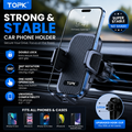 Kanox TOPK upgraded 360° Hook Clip Car Phone Holder